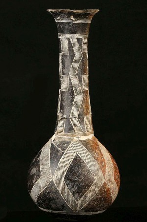 tall-necked bottle