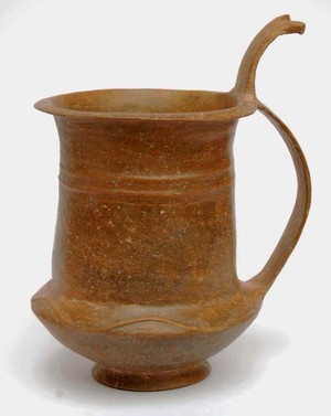 tankard, Base Ring I Ware (Late Bronze Age)