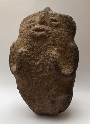 Anthropomorphic stone figure