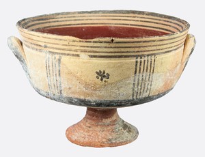 stemmed bowl (early Iron Age - Cypro Geometric III )