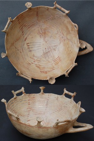 cult vessel ("bull" bowl).