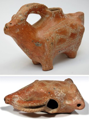 goat jug/askos (Middle Bronze Age)