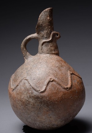 jug with applied decoration