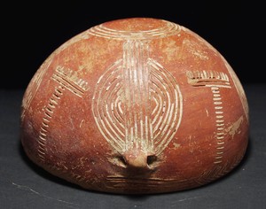 incised Red Polished Ware bowl