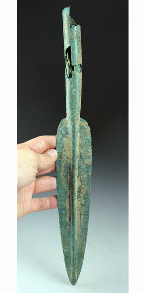 socketed spearhead (Late Bronze Age IIC- III)